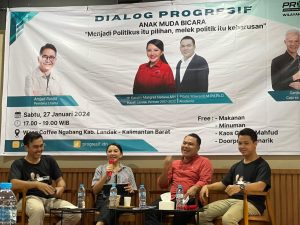 Dialog Progresif, Karolin Berikan Pembelajaran Generasi Muda Untuk Melek Politik