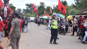 Satgas OMB Kapuas 2024 Amankan Kampanye Capres Ganjar Pranowo 
