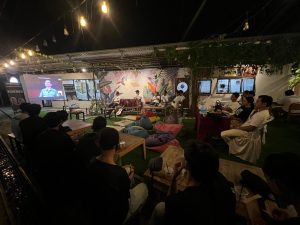 Karolin Nonton Debat Cawapres Bersama Generasi Milenial Landak