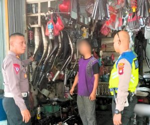 Polres Kubu Raya Gencar Lakukan Sosialisasikan Larangan Knalpot Brong