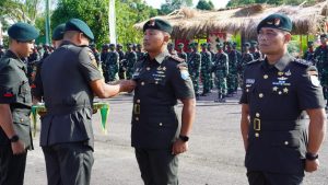 Bupati Kapuas Hulu Hadiri Sertijab Danyonif 644/Wls