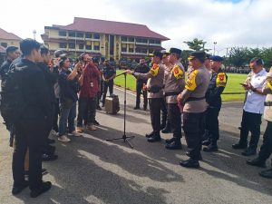 Polda Kalbar Siapkan Pengamanan di 17.626 TPS di Kalbar