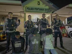 Diduga Ingin Tawuran, 3 Pelaku dan Sajam Diamankan Tim Enggang