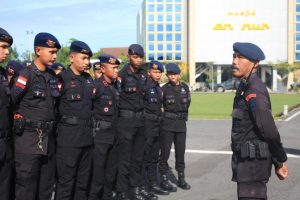 Satgas OMB Kapuas, Amankan Nobar Debat Terakhir Capres 