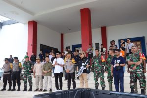 Karendal Ops Polres Melawi Pastikan Logistik KPU Aman 
