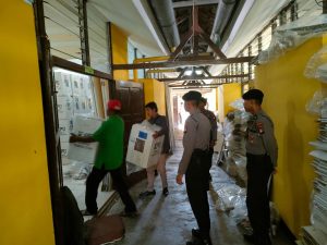 Satgas OMB Polda Kalbar Lakukan Patroli dan Penjagaan Kota Suara Selama 1×24 Jam