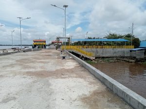 Warga Menyambut Baik Pembangunan Dermaga Pelabuhan Rasau Jaya