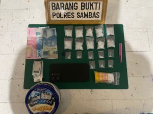 Simpan Sabu Seberat 56,18 Gram, Pria Asal Pemangkat Ditangkap
