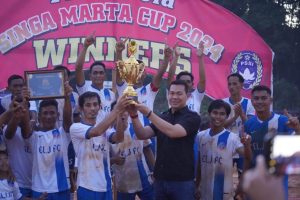 Bupati Kapuas Hulu Tutup Secara Resmi Open Turnamen Singa Marta CUP