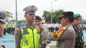 Kapolres Sekadau Pimpin Apel Gelar Pasukan Operasi Keselamatan Kapuas 2024