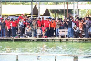 Pangdam XII/Tpr Mancing Bersama Forkopimda Kalbar dan Kalteng Hadiah Utama Mobil Brio 