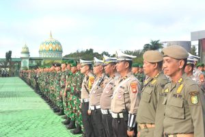 Pangdam Tanjungpura Pimpin Apel Gelar Pasukan PAM VVIP Kunjungan Wapres RI