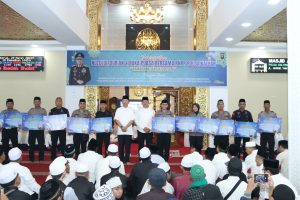 Polda Kalbar Gelar Peringatan Nuzulul Qur’an di Masjid An-Nur