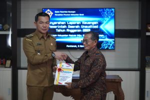Sis Serahkan LKPD Unaudited 2023 ke BPK Kalimantan Barat