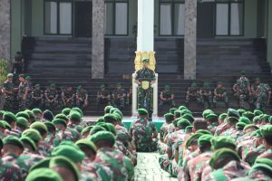 Kapoksahli Pangdam XII/Tpr Lepas Keberangkatkan Personel Cuti Bersama 