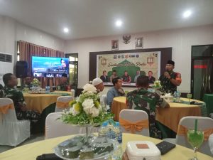 Dandim 1201/Mpw Tutup Bazar Ramadan Dengan Buka Puasa Bersama 