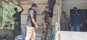 Tinjau Proses Pembangunan RTLH, Ini Pesan Dansatgas TMMD ke-120 