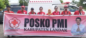 PMI Kabupaten Landak Buka Posko Bencana Banjir