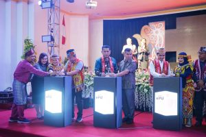 Bersama KPU, Pj Bupati Landak Luncurkan Tahapan Pilkada Tahun 2024