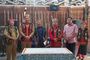 Sis Hadiri Syukuran Atas Panen Padi di Desa Tanjung Karang