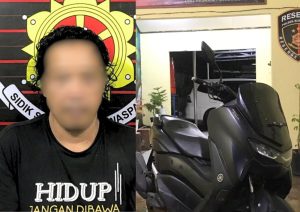 Modus Pinjam Motor ke Pasar, ED Kabur Hingga ke Mempawah 