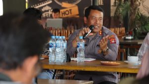 Kapolres Sekadau Ajak Media Bumi Lawang Kuari Sukseskan Pilkada Serentak 2024