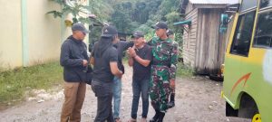 Satgas Pamtas Yonkav 12/BC Amankan TNI Gadungan di Sajingan