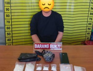 Tangkap Pengedar Barang Haram, Satresnarkoba Polres Singkawang Amankan 201,71 Gram Sabu