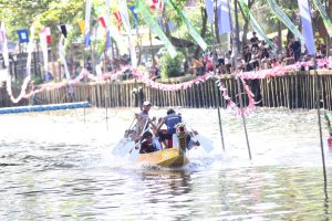 Melestarikan Budaya Lokal, Kodam Tanjungpura Gelar Lomba Sampan