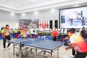 Kasdam Tanjungpura Buka Kejuaraan Tenis Meja Piala Pangdam 