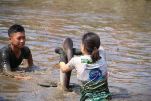 Lomba Tangkap Ikan di Kolam Kodam XII/Tanjungpura 