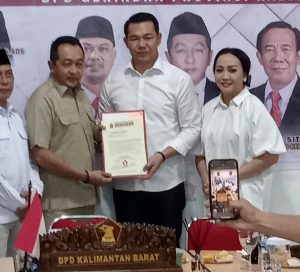 Pasangan Sis-Sukardi Resmi Diusung Partai Gerindra 