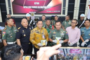 Kesembilan Kalinya Pangdam Tanjungpura Serahkan Narkotika ke BNN