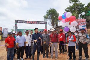 Resmikan Sirkuit DANker, Sis Janji Akan Dukung Olahraga Motor Cross