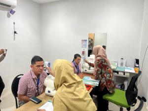 Pasangan KREN Lakukan Tes Kesehatan Jasmani di RSUD Soedarso Pontianak 