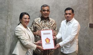 Karolin-Erani Terima Rekomendasi dari Partai Gerindra 