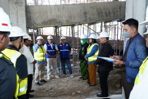Kajari Blitar Lakukan Site Visit Pembangunan Gedung Rawat Inap RSUD Ngudi Waluyo Wlingi