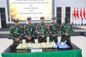 Satgas Pamtas Yonkav 12/BC Kembali Gagalkan Masuknya Sabu ke Wilayah Indonesia 