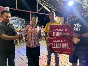 Karolin Tutup Turnamen Banteng Cup di Sengah Temila