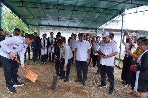 Pembangunan Pastori GKE Balai Bhatara Lanjak, Ini Pesan Bupati Kapuas Hulu 