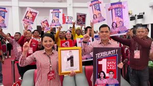 Pasangan Karolin-Erani Dapat Nomor Urut 1, Karolin : Mari Kita Lanjutkan 1 Periode Lagi 