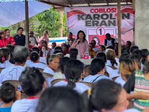 Kampanye di Tanjam, Karolin Akan Melanjutkan Program Yang Sudah Dikerjakan