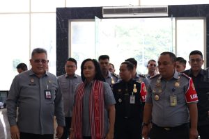 Pastikan Kesiapan Aplikasi Sinergi Batas, Direktur Lalu Lintas Keimigrasian Kunjungi Entikong 