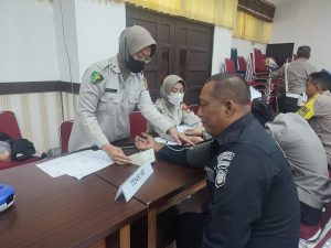 Polresta Pontianak Gelar Donor Darah dalam Rangka Harjad Humas Polri ke-73