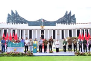Jokowi Resmikan Istana Negara di IKN
