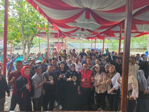 LAKI Berkibar di Empat Lawang, Burhan Lantik 3000 Pemantau Pilkada Kabupaten Empat Lawang 