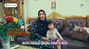 Rasa Gurih Laa Fine Donat Segurih Program Permodalan Bank Kalbar untuk UMKM 
