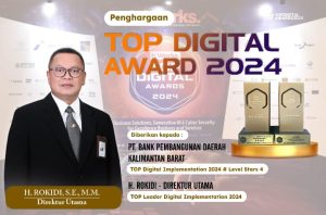 Penghujung Tahun 2024, Bank Kalbar Raih Penghargaan Bergengsi Tingkat Nasional 