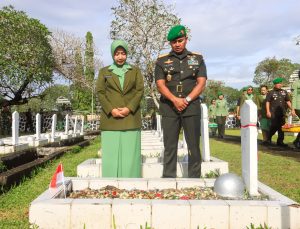 Pangdam XII/Tpr Pimpin Ziarah Rombongan Peringatan Hari Juang TNI AD