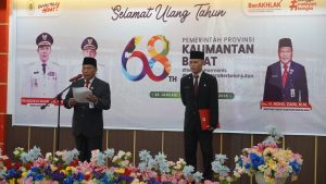 Mohd Zaini Pimpin Upara Hari Jadi Pemprov Kalimantan Barat ke 68